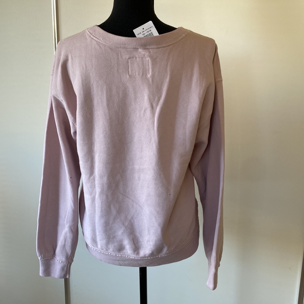 ❤️SOLD❤️ NWT Abercrombie & Fitch Womens Sweatshirt Pullover Beige/Tan Medium - Picture 6 of 10
